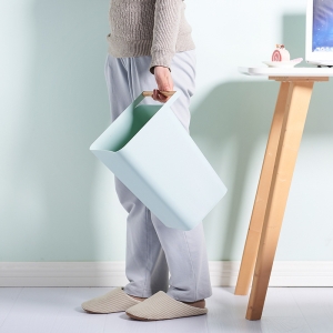 厂家现货批发 简约手提垃圾桶 出口韩国创意家居垃圾桶